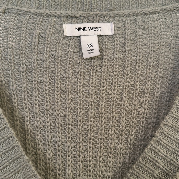 Nine West v neck cardigan sweater XS - Picture 2 of 7